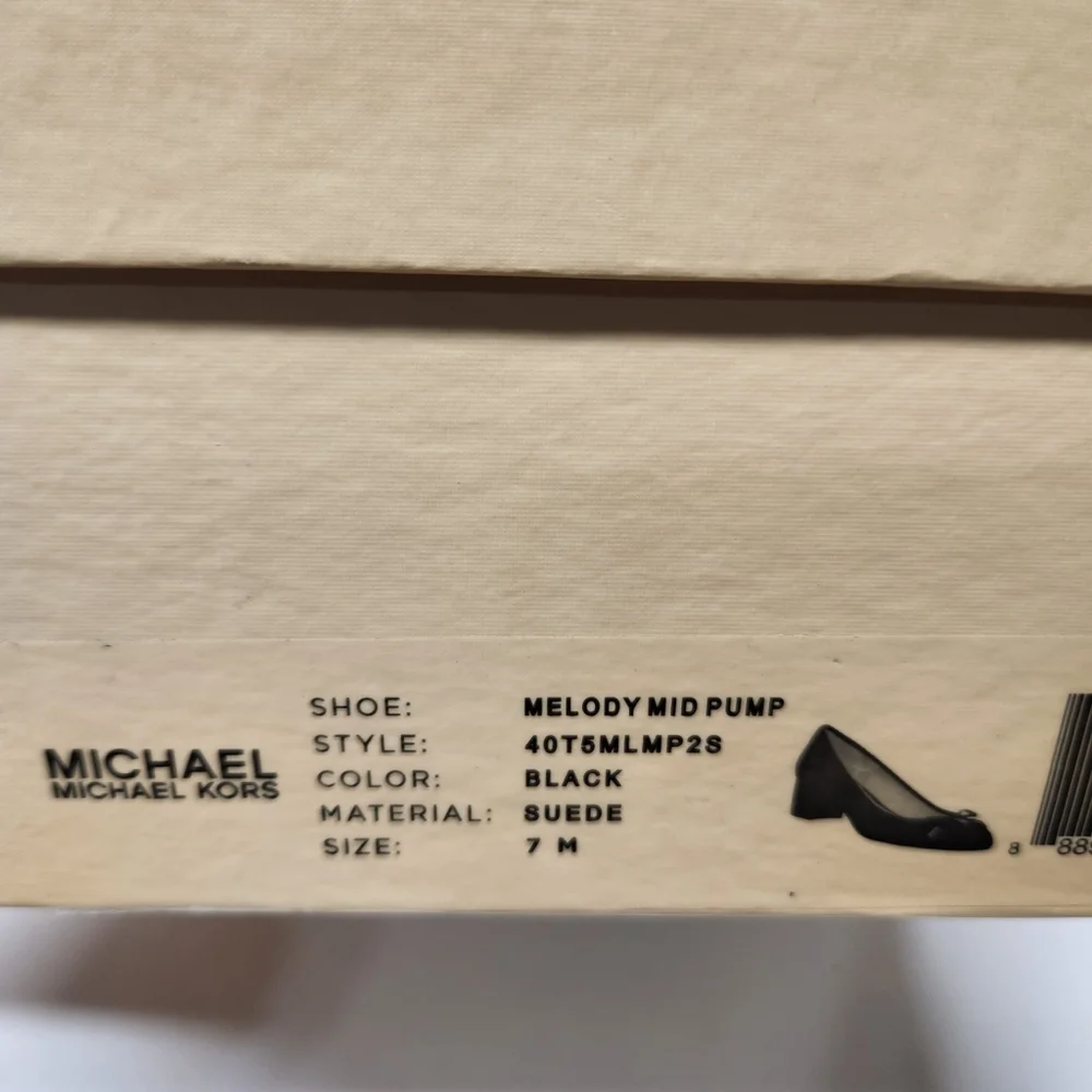Michael kors melody mid pump black Suede - Picture 7 of 7